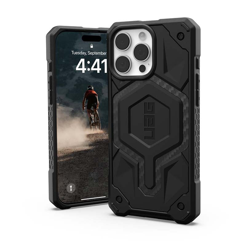 UAG Apple iPhone 16 Pro Max Monarch Case - Carbon Fibre