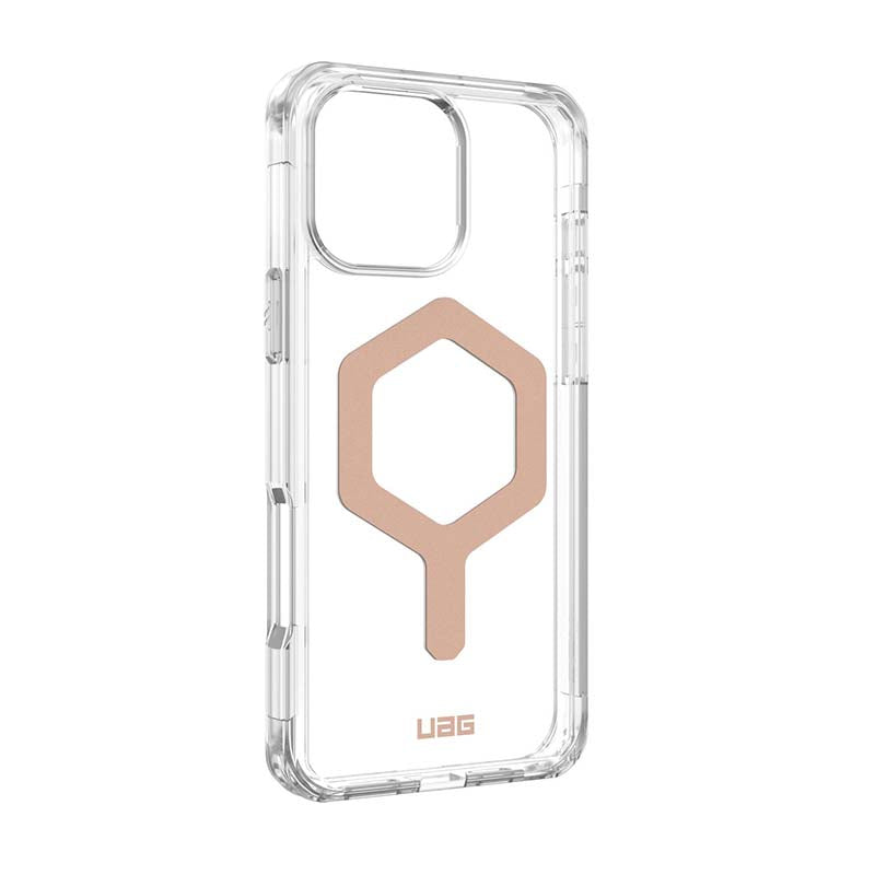 UAG Apple iPhone 16 Pro Max Plyo MagSafe Case - Ice / Rose Gold