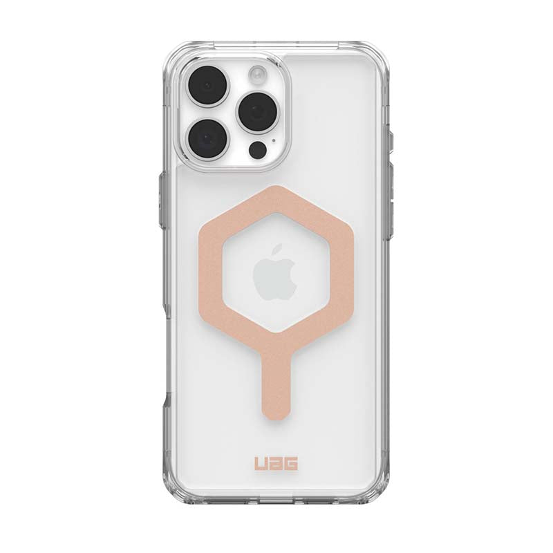 UAG Apple iPhone 16 Pro Max Plyo MagSafe Case - Ice / Rose Gold
