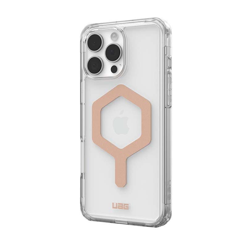 UAG Apple iPhone 16 Pro Max Plyo MagSafe Case - Ice / Rose Gold