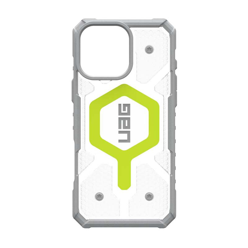 UAG Apple iPhone 16 Pro Max Pathfinder Clear Magsafe Case - Neon