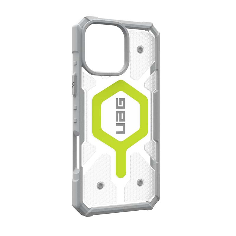 UAG Apple iPhone 16 Pro Max Pathfinder Clear Magsafe Case - Neon