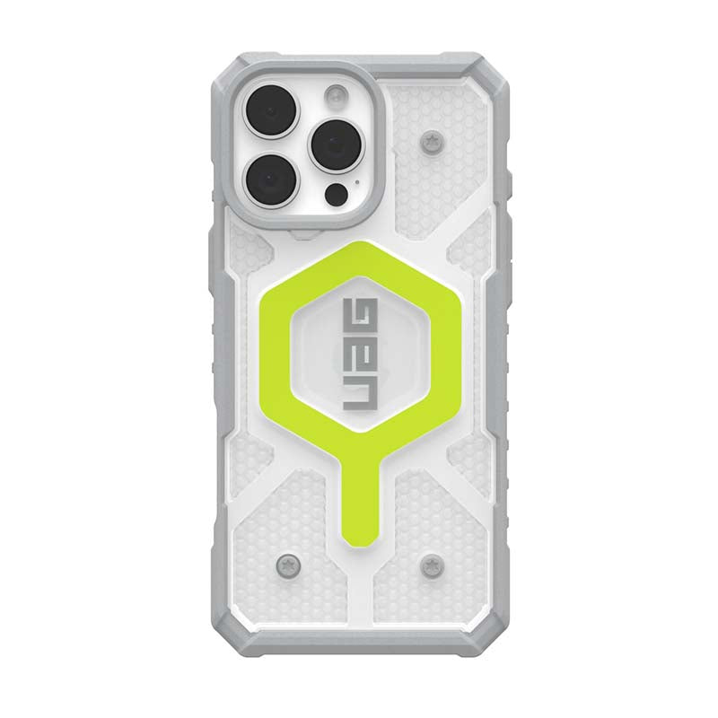 UAG Apple iPhone 16 Pro Max Pathfinder Clear Magsafe Case - Neon