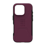 UAG Apple iPhone 16 Pro Civilian MagSafe Case - Bordeaux