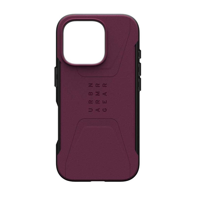 UAG Apple iPhone 16 Pro Civilian MagSafe Case - Bordeaux
