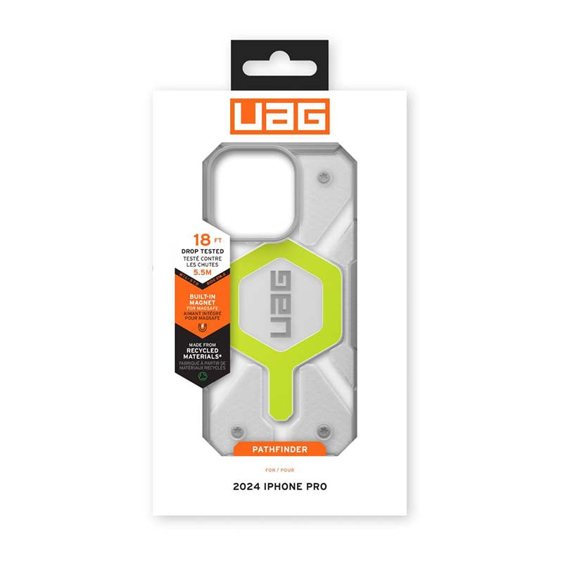 UAG Apple iPhone 16 Pro Pathfinder MagSafe Case - Neon