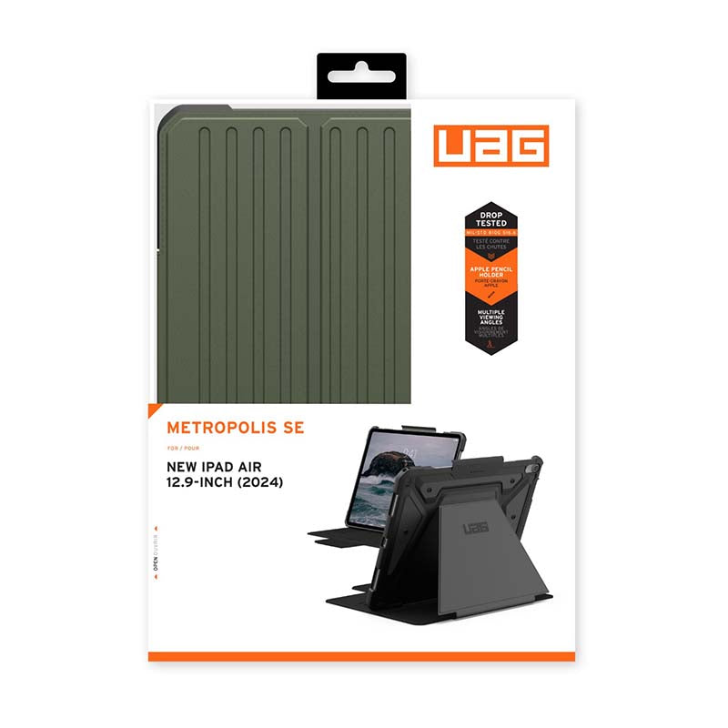 UAG Metropolis SE Case iPad Air 13 inch (2024) / iPad Air 13 (2025) - Olive - Green