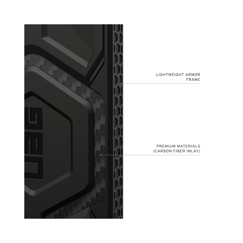 UAG Monarch Pro Case for Samsung Galaxy S26 - Carbon Fibre