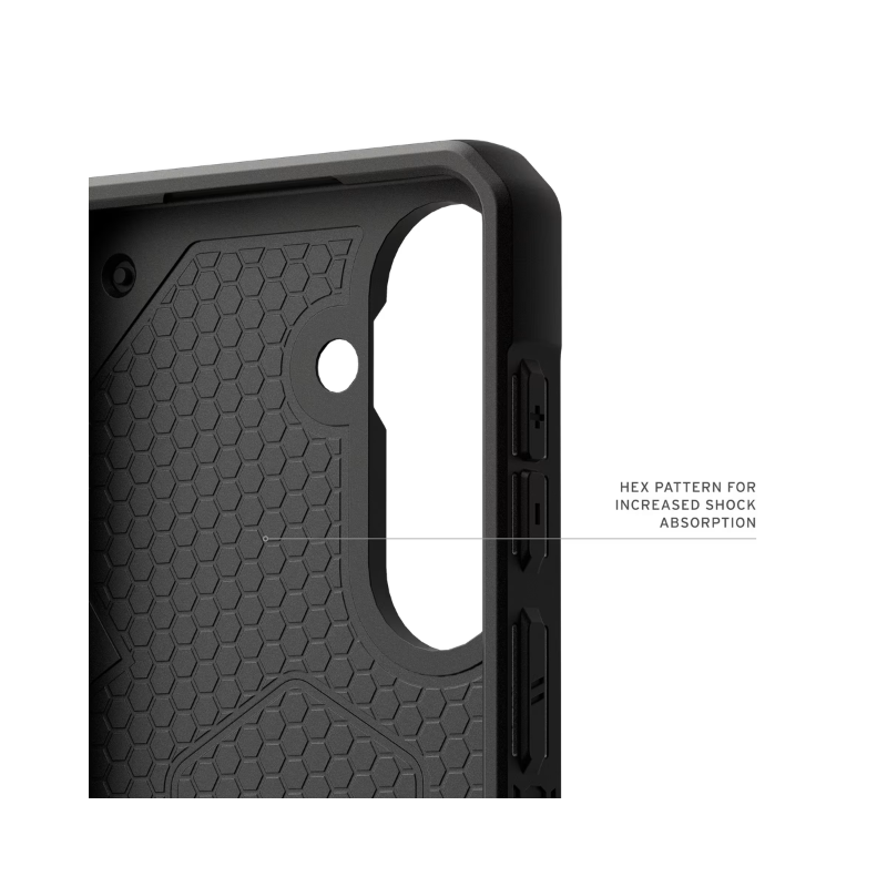 UAG Monarch Pro Case for Samsung Galaxy S26 - Carbon Fibre