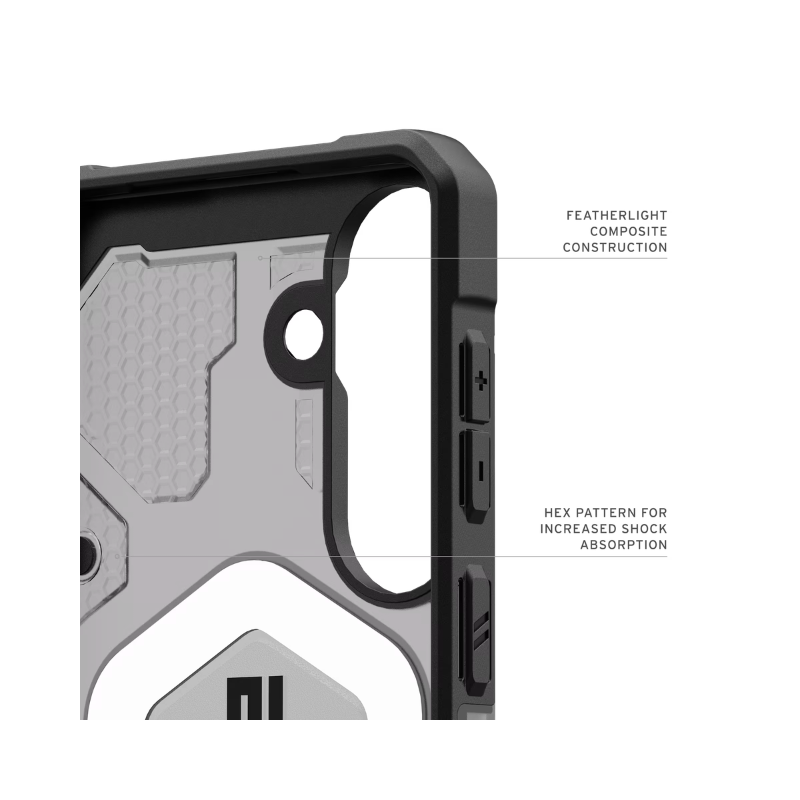 UAG Pathfinder Case for Samsung Galaxy S26 Plus - Ash/ Black - Black