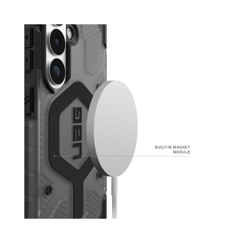 UAG Pathfinder Clear Magnetic Case for Samsung Galaxy S26 - Ash - Ash