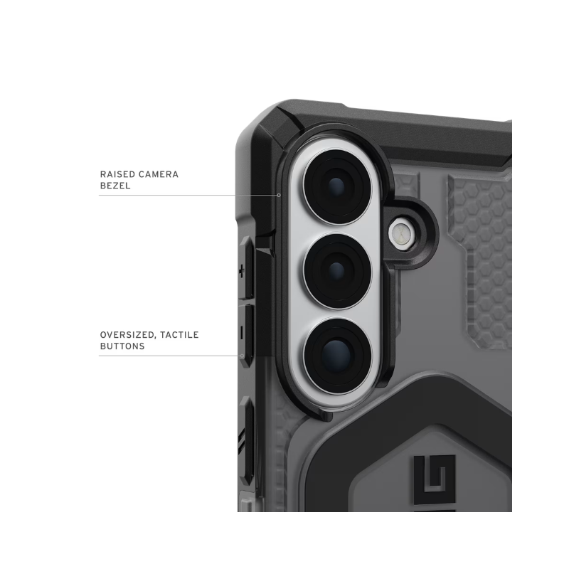 UAG Pathfinder Clear Magnetic Case for Samsung Galaxy S26 - Ash - Ash
