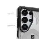 UAG Pathfinder Clear Magnetic Case Samsung Galaxy S26 Ultra - Ice/Silver - Silver