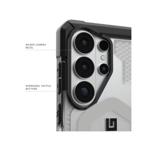 UAG Pathfinder Clear Magnetic Case Samsung Galaxy S26 Ultra - Ice/Silver - Silver