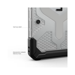 UAG Pathfinder Clear Magnetic Case Samsung Galaxy S26 Ultra - Ice/Silver - Silver