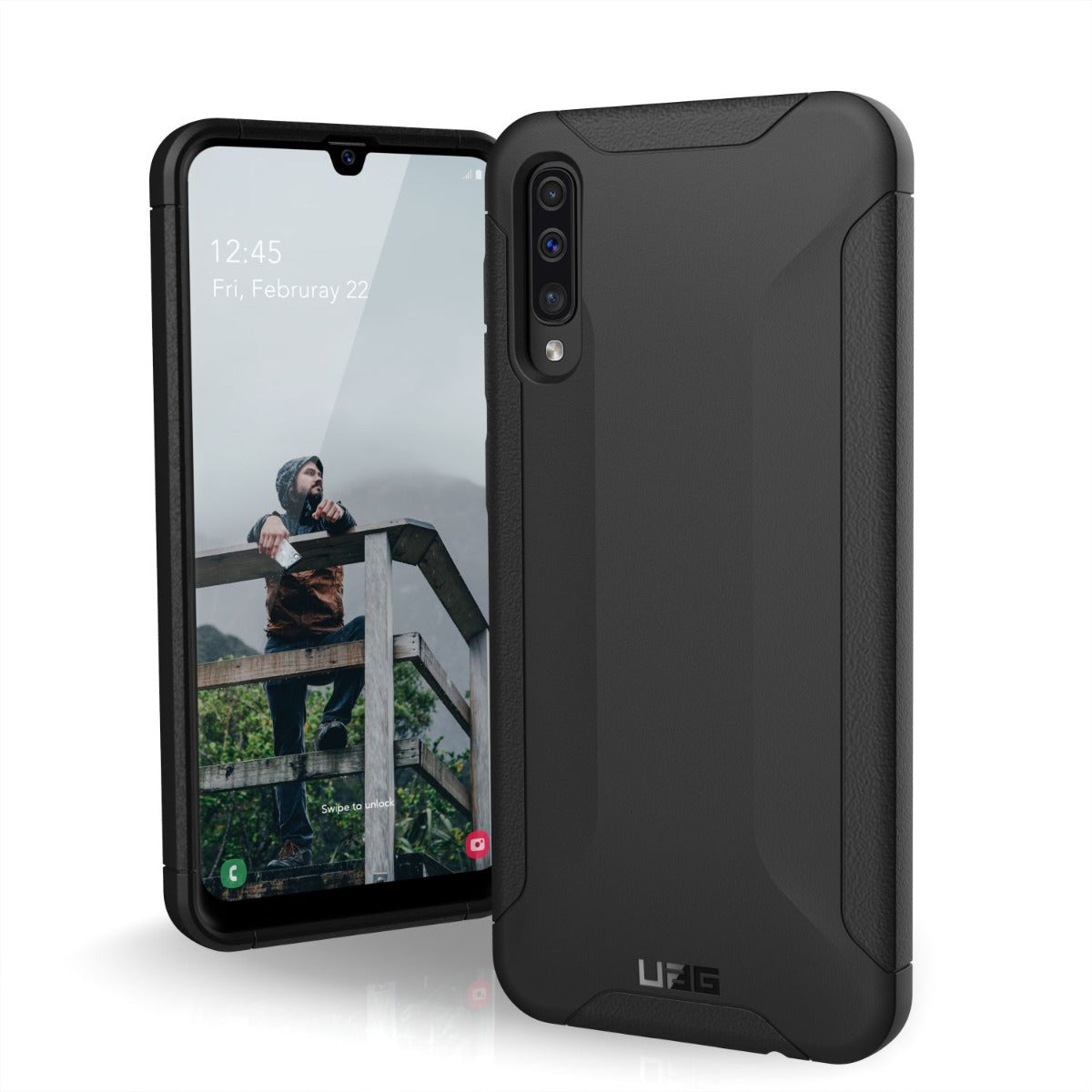 UAG Samsung Galaxy A30s/A50 Scout Case - Black - Black