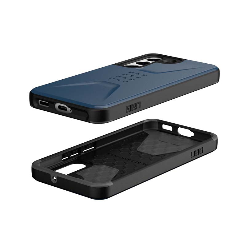 UAG Samsung Galaxy S22 5G Civilian Case - Mallard - Blue