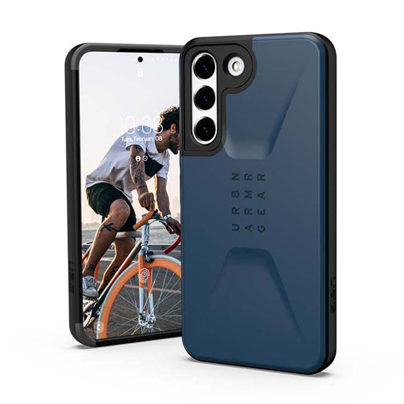 UAG Samsung Galaxy S22 5G Civilian Case - Mallard - Blue