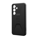 UAG Samsung Galaxy S24 Civilian Case - Black - Black