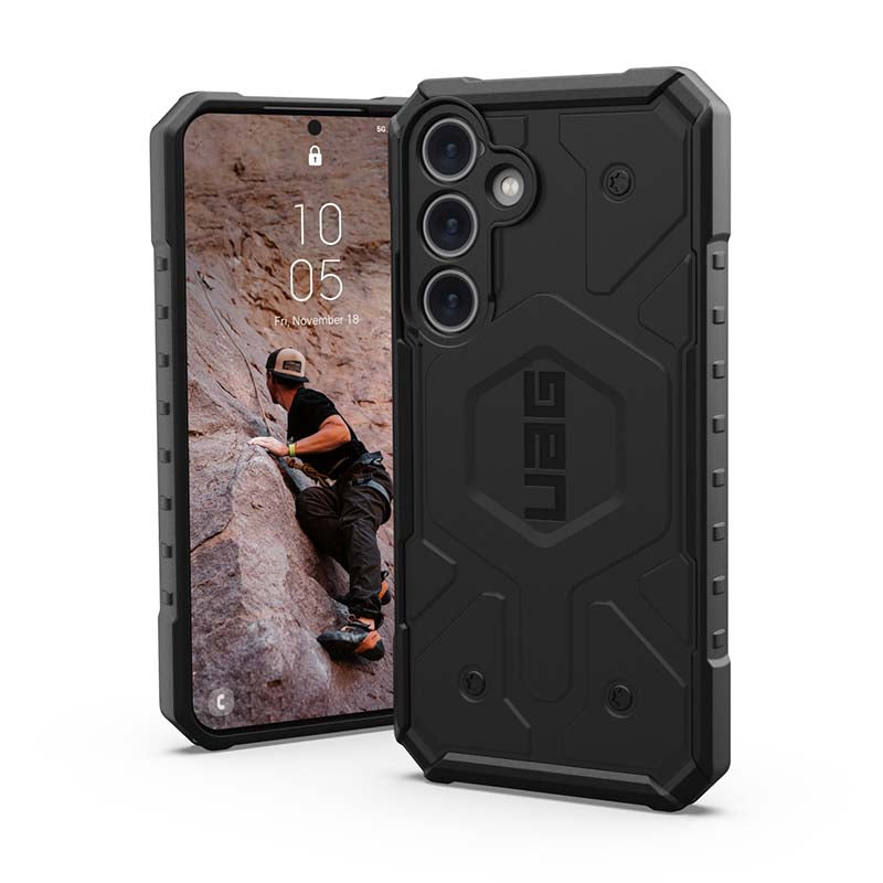 UAG Samsung Galaxy S24 Pathfinder Case - Black - Black