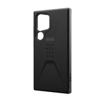 UAG Samsung Galaxy S24 Ultra Civilian Case - Black - Black