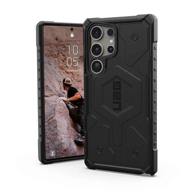 UAG Samsung Galaxy S24 Ultra Pathfinder Case - Black - Black