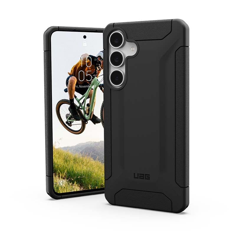 UAG Samsung Galaxy S25 FE Scout Case - Black - Black