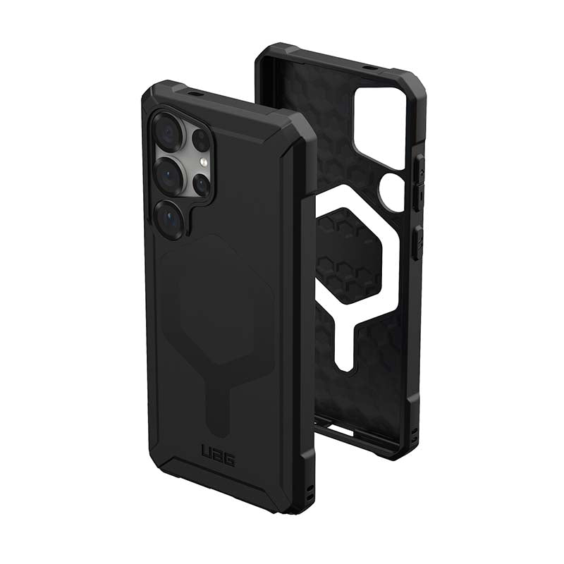 UAG Samsung Galaxy S25 Ultra Essential Armor MagSafe Case - Black - Black