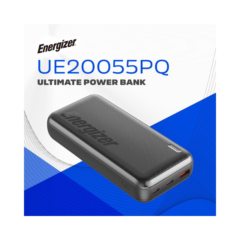 Energizer 20000mah PD Powerbank - Black