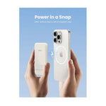 UGreen Magnetic Wireless Power Bank 5000mAh - White