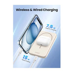 UGreen Magnetic Wireless Power Bank 5000mAh - White
