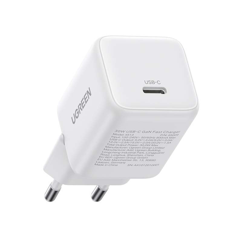 UGreen 1 Port PD Wall Charger 30W - White