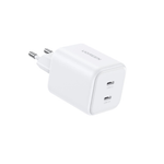 UGREEN 2 Port GaN PD Wall Charger 45W – White - White