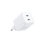UGREEN 2 Port GaN PD Wall Charger 45W – White - White