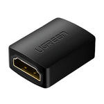 UGREEN 20107 HDMI Female to Female Adapter - Black - Black