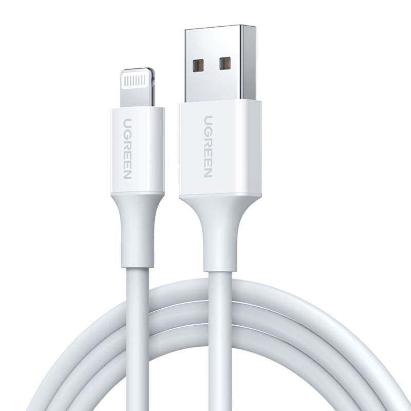 UGREEN Apple Lightning To USB Cable 1M - White - White