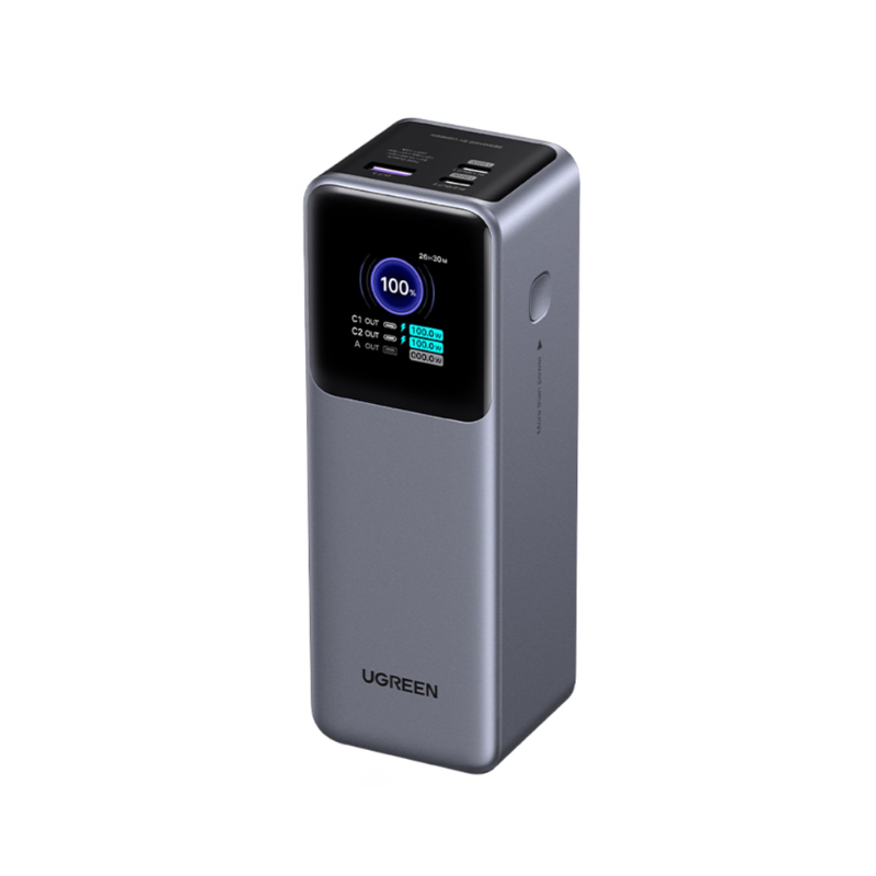 UGREEN Fast Charging Power Bank 25000mAh 200W – Grey - Grey
