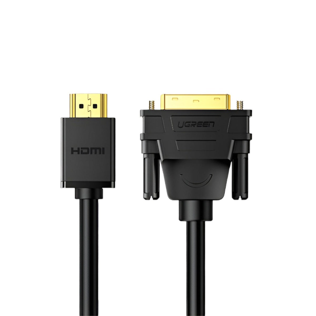 UGREEN HDMI Male to DVI (24 + 1) Male Cable 2m - Black