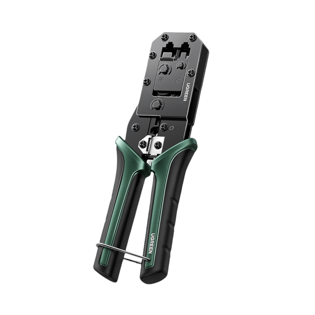 UGREEN Multi-Functional LAN (RJ11/RJ45) Cable Crimping Tool - Black