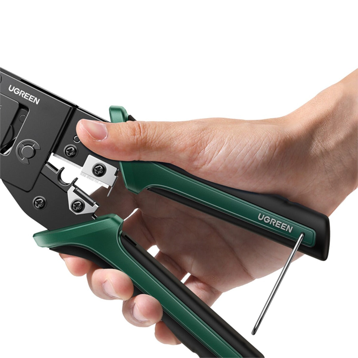 UGREEN Multi-Functional LAN (RJ11/RJ45) Cable Crimping Tool - Black
