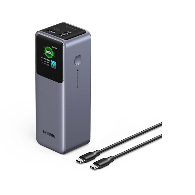 UGreen Nexode 20000mAh Power Bank 130W - Grey - Grey