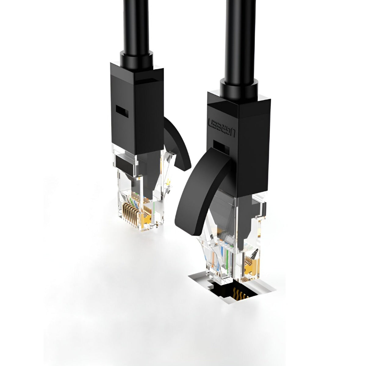UGREEN NW102 Cat6 UTP Ethernet Cable 3m - Black - Black