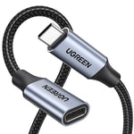 UGREEN Type C 3.1 Gen2 100w Extension Cable 1M - Silver