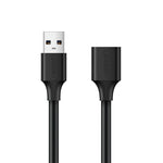 UGREEN USB 2.0 Extension Cable Male To Female - 3M - Black