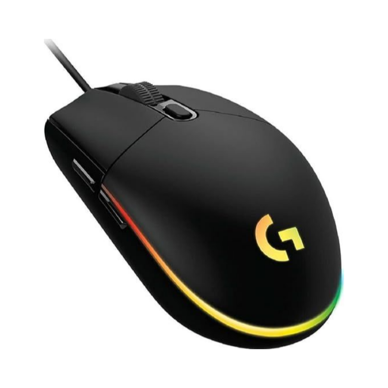 Logitech G102 Lightsync Gaming Mouse - Black