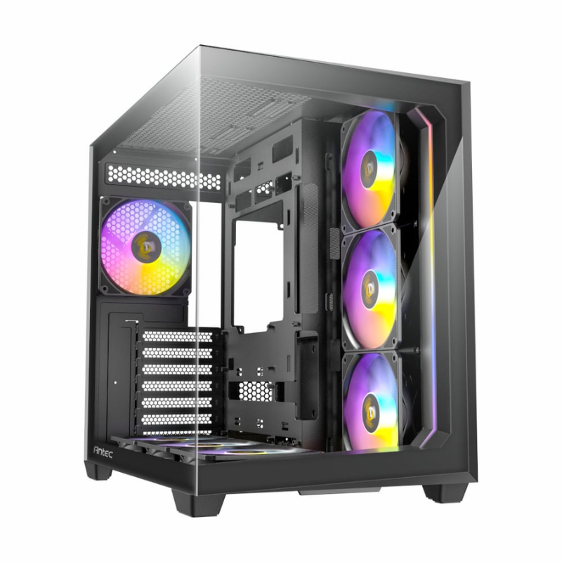 Antec C5 ARGB ATX DUAL Mid Tower Gaming Chassis Black