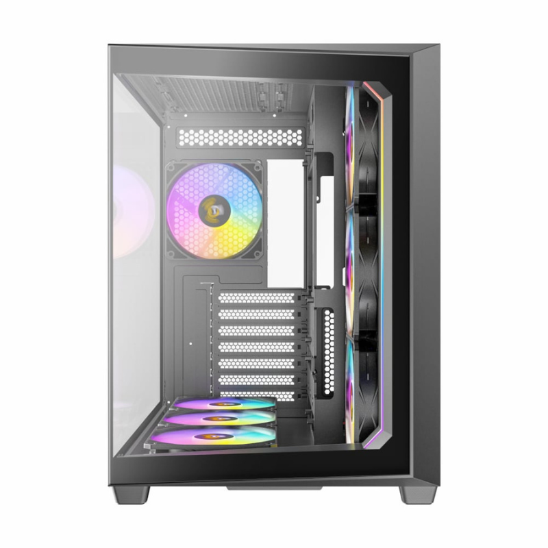 Antec C5 ARGB ATX DUAL Mid Tower Gaming Chassis Black
