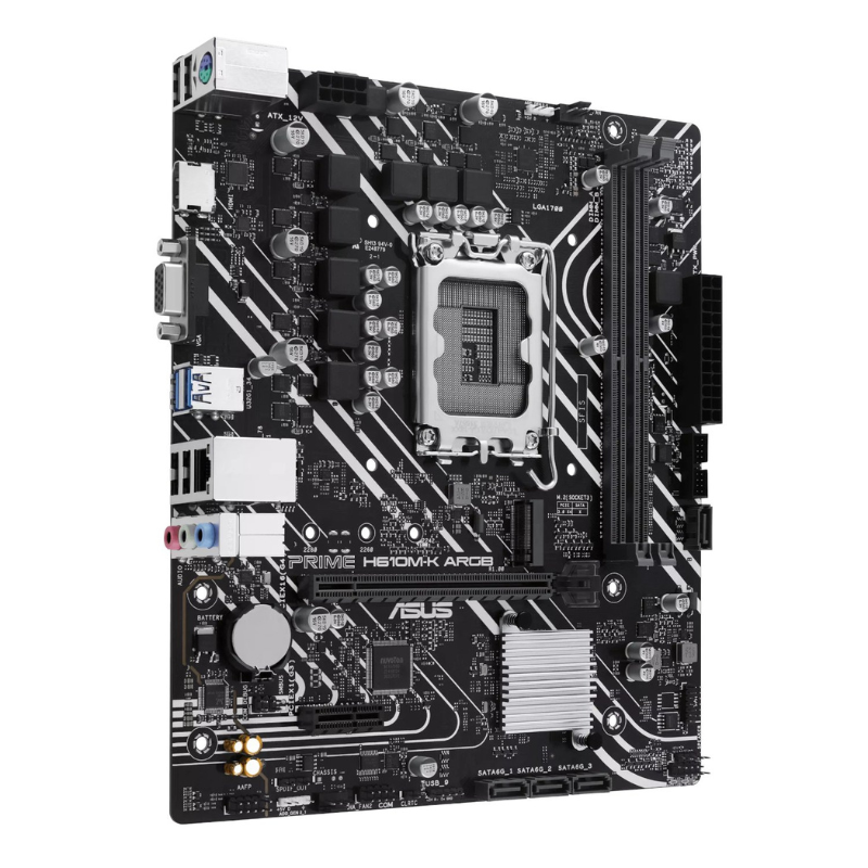 Asus Prime H610M-K ARGB Intel LGA1700 M-ATX Motherboard