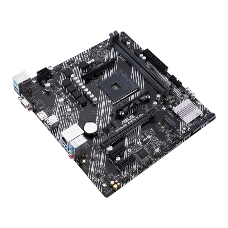 Asus Prime A520M-K AM4 M-ATX Motherboard - Black