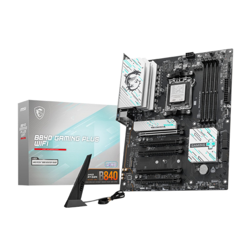 MSI B840 Gaming Plus WIFI AM5 ATX Gaming Motherboard